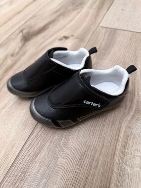 Carter's Fica Toddler Soccer Cleats - Black/Silver - Size 7